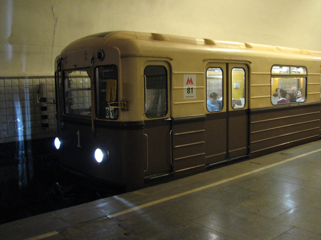 Ретро-поезд Сокольники - готов к отправлению
